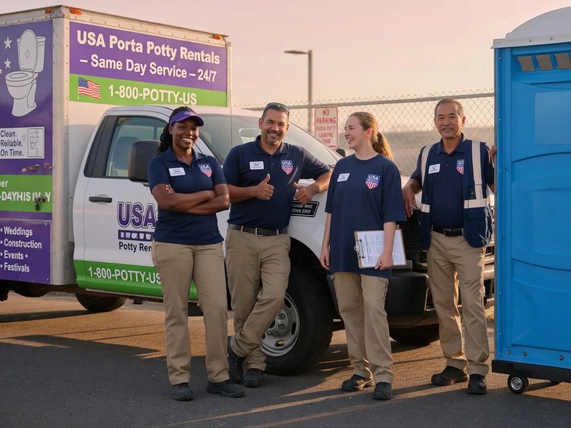 Porta Potty Rental company in Van Wert, OH